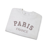 Paris France Varsity Sweatshirt