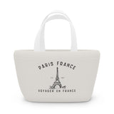 Paris Travel in France Insulated Lunch Tote