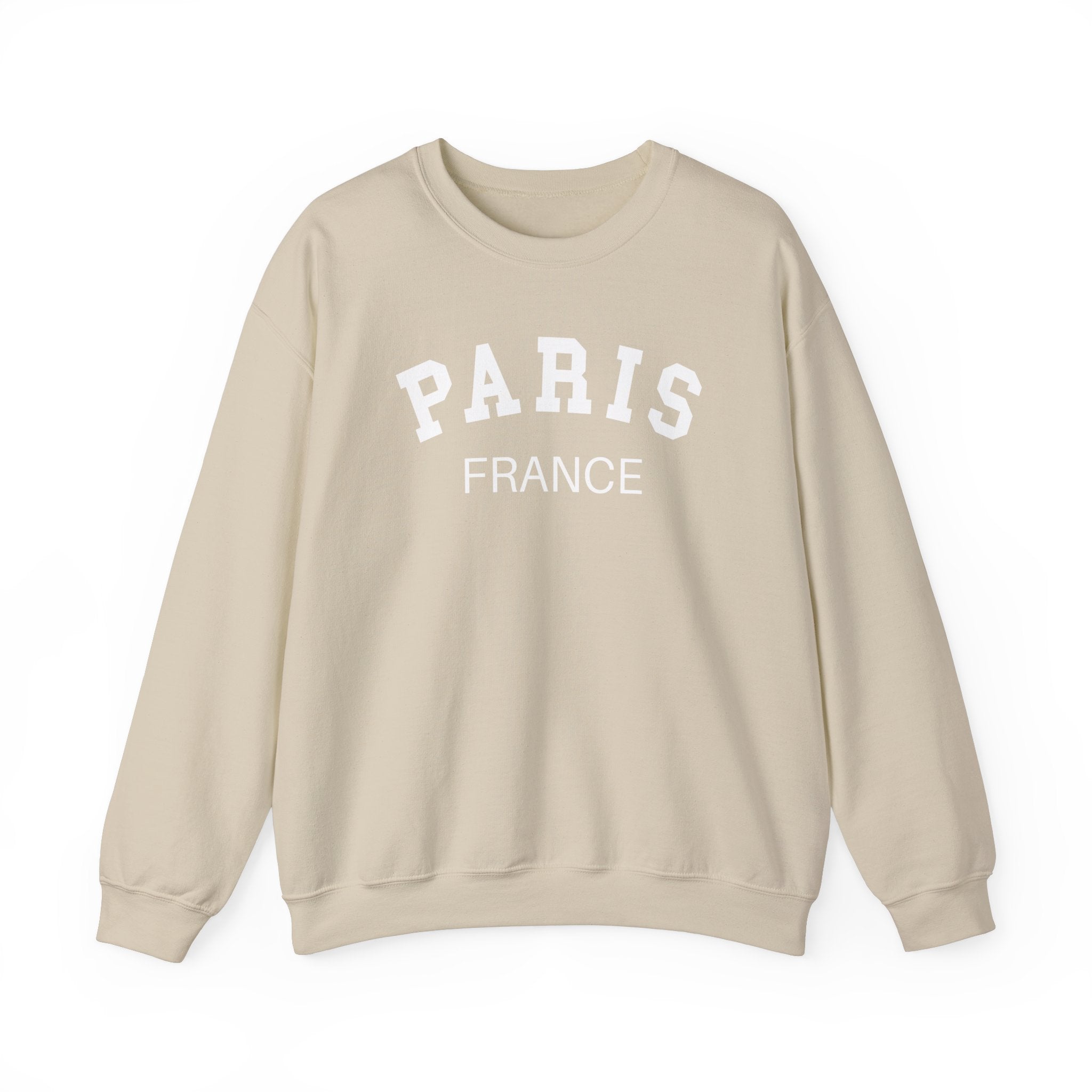 Paris France Varsity Sweatshirt