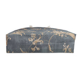 Vintage Damask Floral Weekender Bag – Distressed Travel Tote