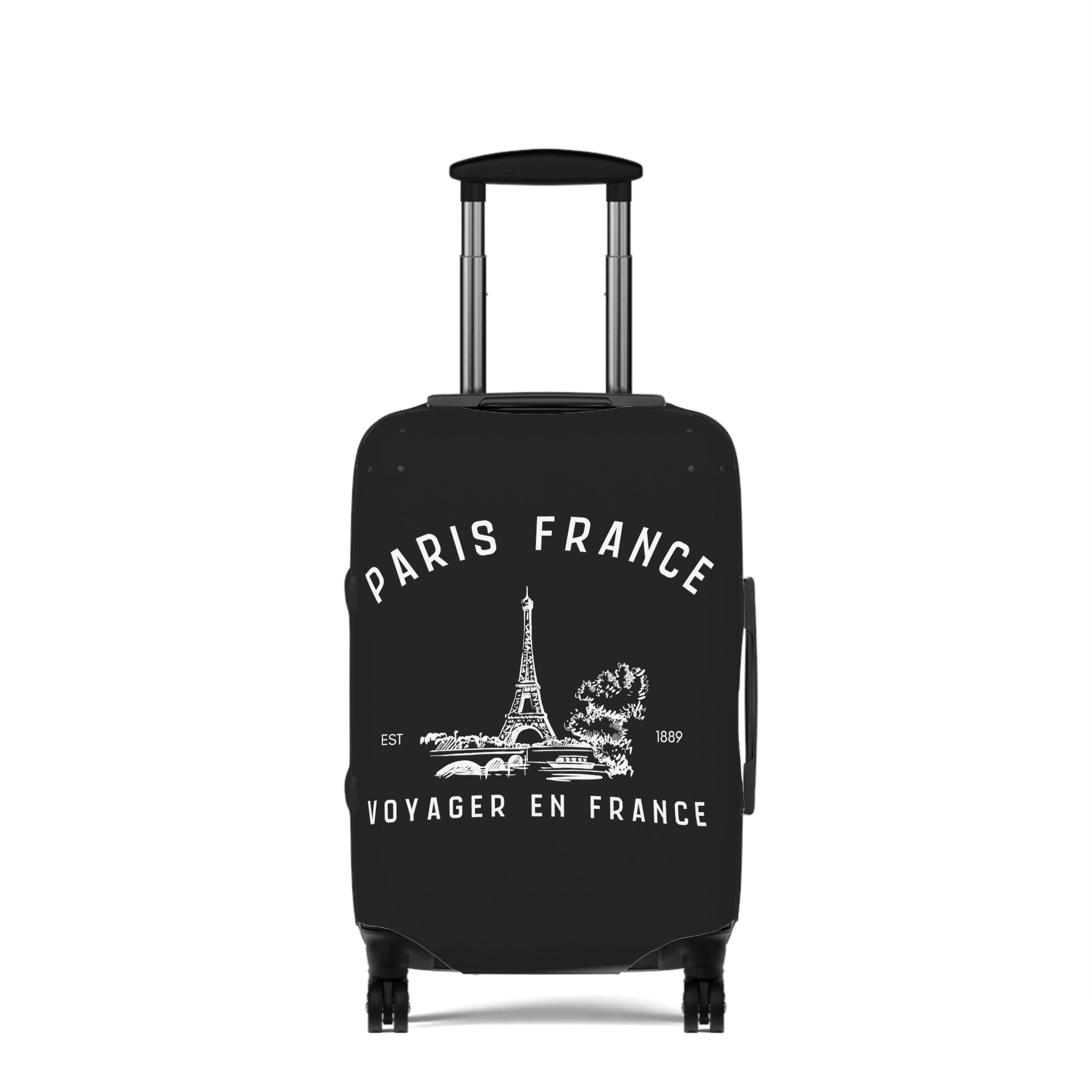 Paris Travel in France Luggage Cover