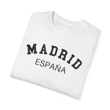 Madrid Spain Spain Varsity Oversized Shirt