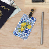 Amalfi Coast Tiles & Lemons Luggage Tag