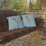 Amalfi Coast Lemons Outdoor Patio Pillow