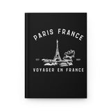 Paris Travel in France Hardcover Journal