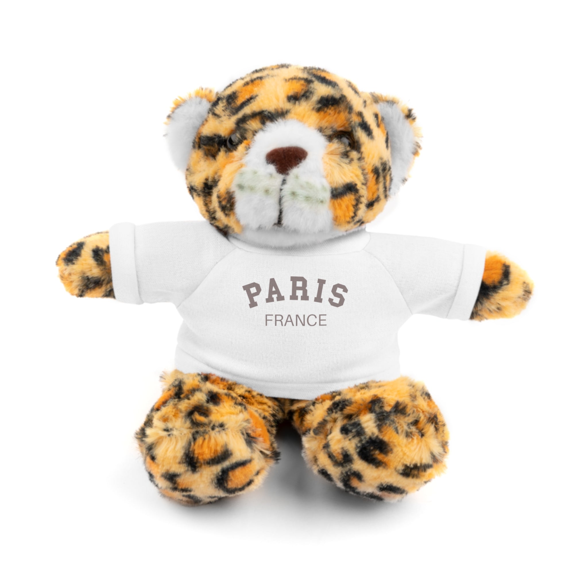 Paris, France Mini Stuffed Animal with Tee