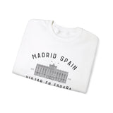 Madrid Spain Crewneck Sweatshirt