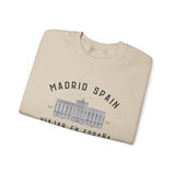 Madrid Spain Crewneck Sweatshirt