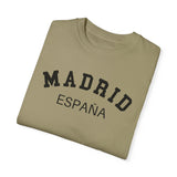 Madrid Spain Spain Varsity Oversized Shirt