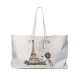 Paris France Romantic Weekender Tote