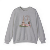 Paris France Romantic Crewneck Sweatshirt