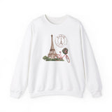 Paris France Romantic Crewneck Sweatshirt