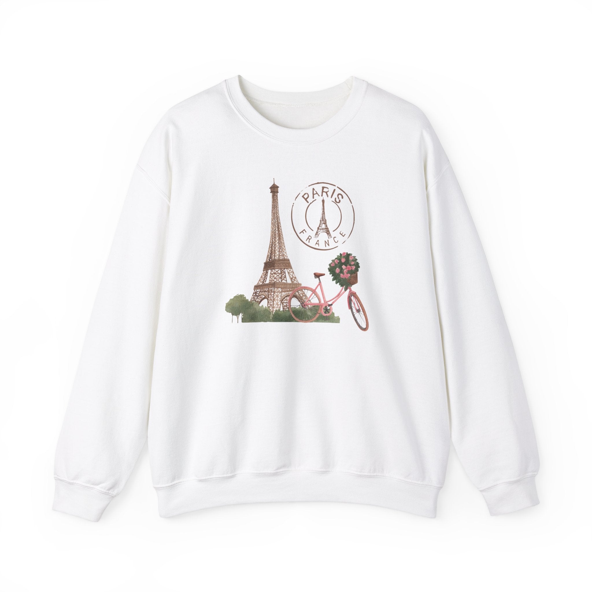 Paris France Romantic Crewneck Sweatshirt