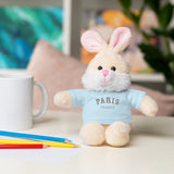 Paris, France Mini Stuffed Animal with Tee