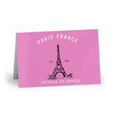 Paris Travel in France Notecards 10 Pack