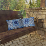 Amalfi Coast Lemons Outdoor Patio Pillow