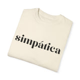 simpática, Latina shirt, Spanish Phrases Sayings, Cute Spanish Tee, Mexico, Spanglish, Spanish Teacher, Gift for Latinas, Yo Soy Latina