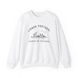 Lisbon Portugal Crewneck Sweatshirt, Travel To Portugal, Portuguese Travel, Travel Shirt, Aesthetic Sweater, Wedding Honeymoon