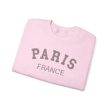 Paris France Varsity Sweatshirt