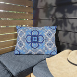 Amalfi Coast Lemons Outdoor Patio Pillow