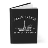 Paris Travel in France Hardcover Journal