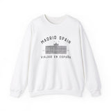 Madrid Spain Crewneck Sweatshirt