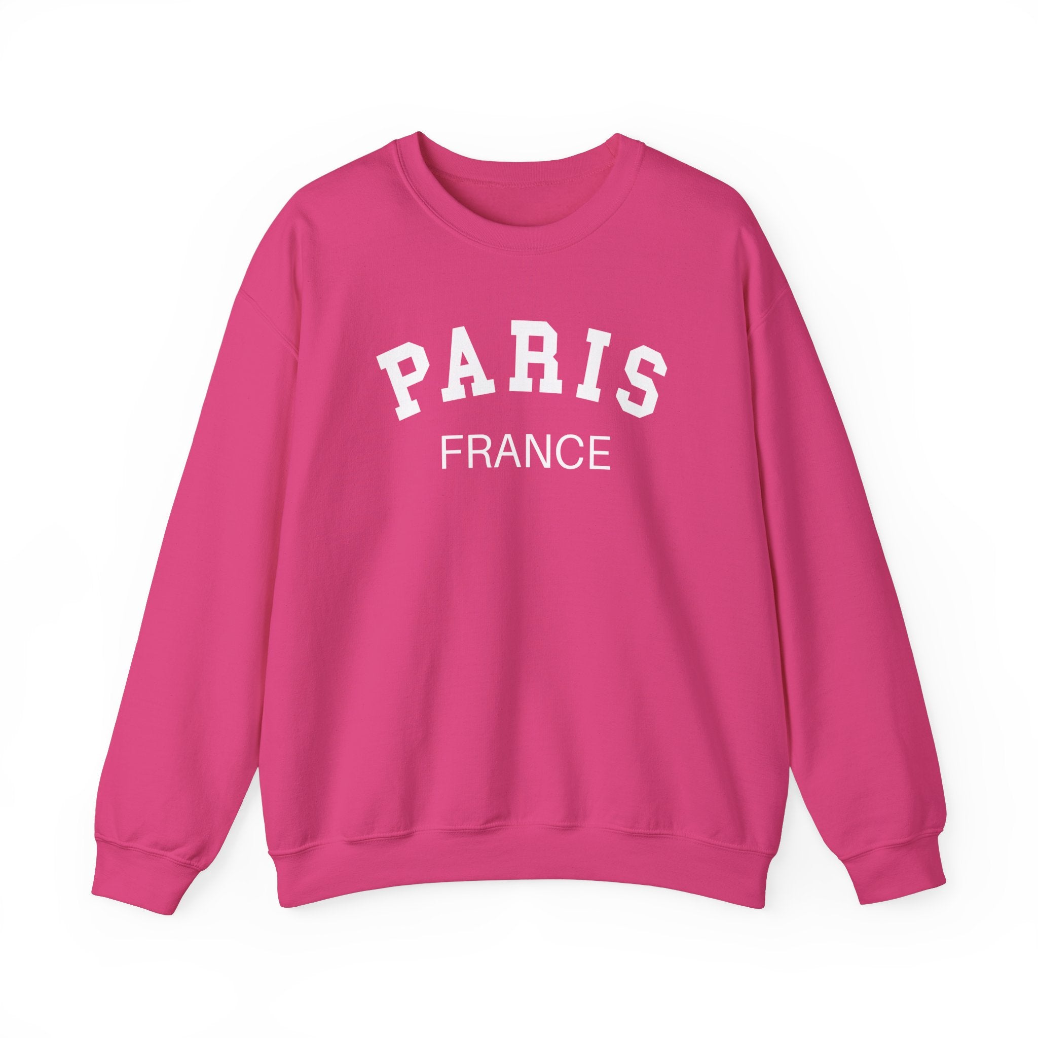 Paris France Varsity Sweatshirt