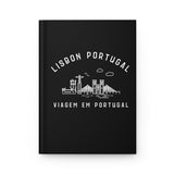 Lisbon Portugal Hardcover Journal