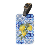 Amalfi Coast Tiles & Lemons Luggage Tag