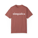 simpática, Latina shirt, Spanish Phrases Sayings, Cute Spanish Tee, Mexico, Spanglish, Spanish Teacher, Gift for Latinas, Yo Soy Latina