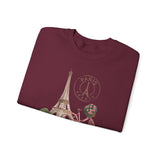 Paris France Romantic Crewneck Sweatshirt