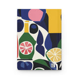 Modern Mediterranean Abstract Art Journal