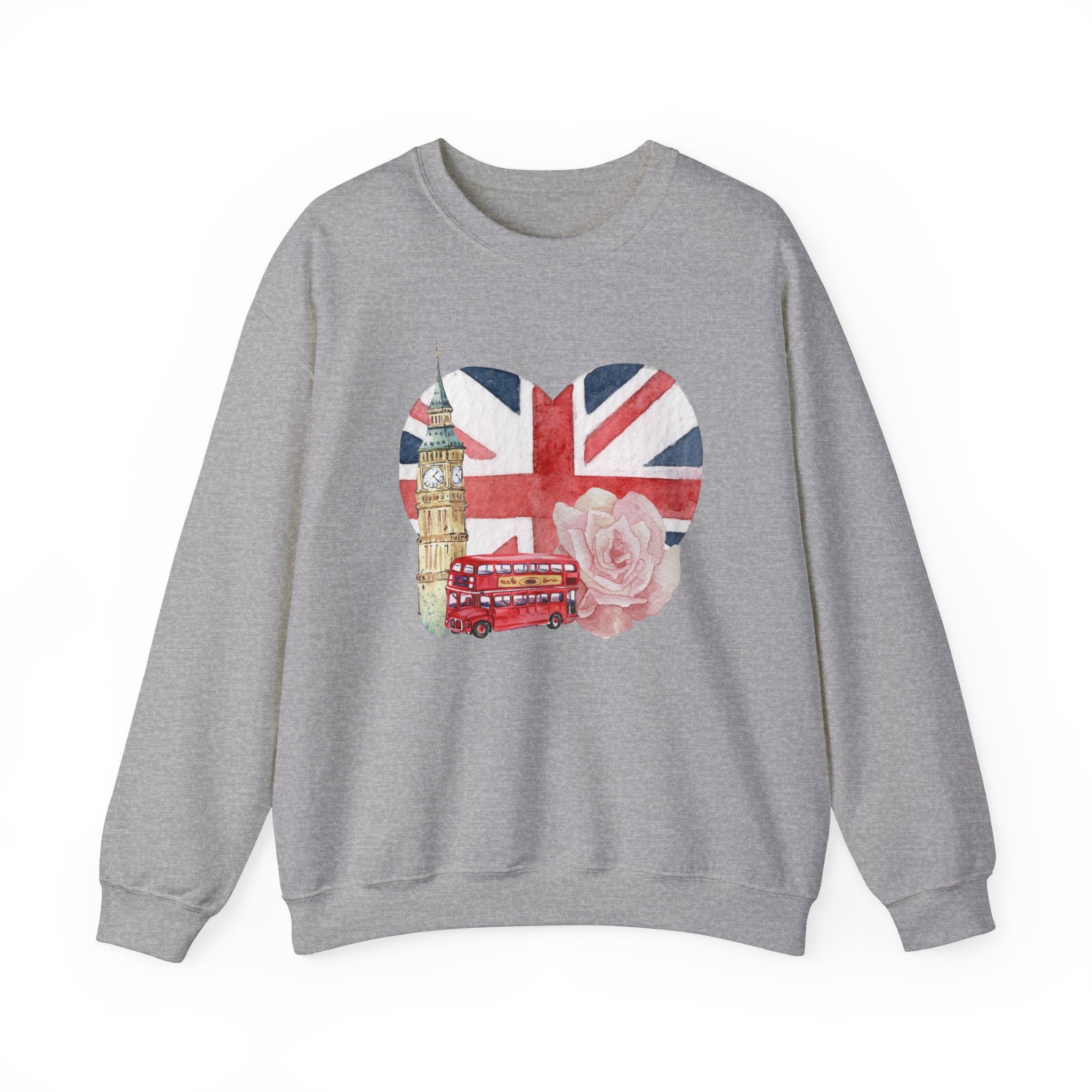 London Love Sweatshirt, England Pullover, London Jumper, Europe Crewneck, Vacation Shirt Gift, Travel Sweater