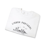 Lisbon Portugal Crewneck Sweatshirt, Travel To Portugal, Portuguese Travel, Travel Shirt, Aesthetic Sweater, Wedding Honeymoon