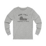 Rome Travel in Italy Long Sleeve Shirt