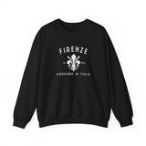 Florence Italy Sweatshirt, Firenze Italia, Italian European Vacation, Tuscan Travel Sweater, Italy Honeymoon, Minimalist Sweater, Plus Size