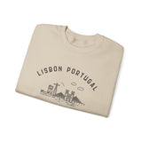 Lisbon Portugal Crewneck Sweatshirt, Travel To Portugal, Portuguese Travel, Travel Shirt, Aesthetic Sweater, Wedding Honeymoon