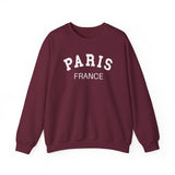 Paris France Varsity Sweatshirt