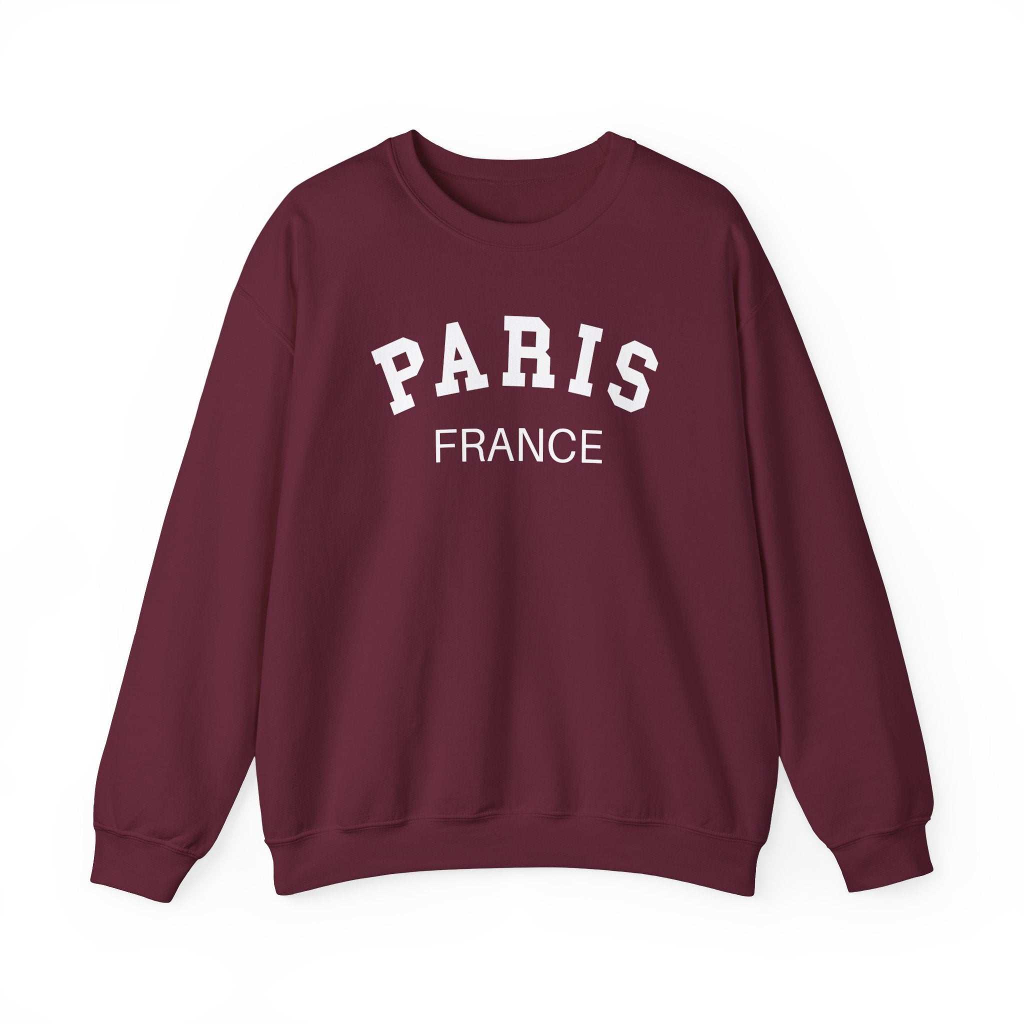 Paris France Varsity Sweatshirt