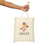 Mexico Floral Tote, Latina tote bag, Cute Spanish Tote, Cinco de Mayo Gift, Spanglish, Gift for Latinas, Fiesta Bachelorette Party