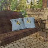 Amalfi Coast Lemons Outdoor Patio Pillow