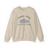 Madrid Spain Crewneck Sweatshirt