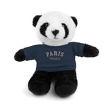 Paris, France Mini Stuffed Animal with Tee