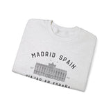 Madrid Spain Crewneck Sweatshirt