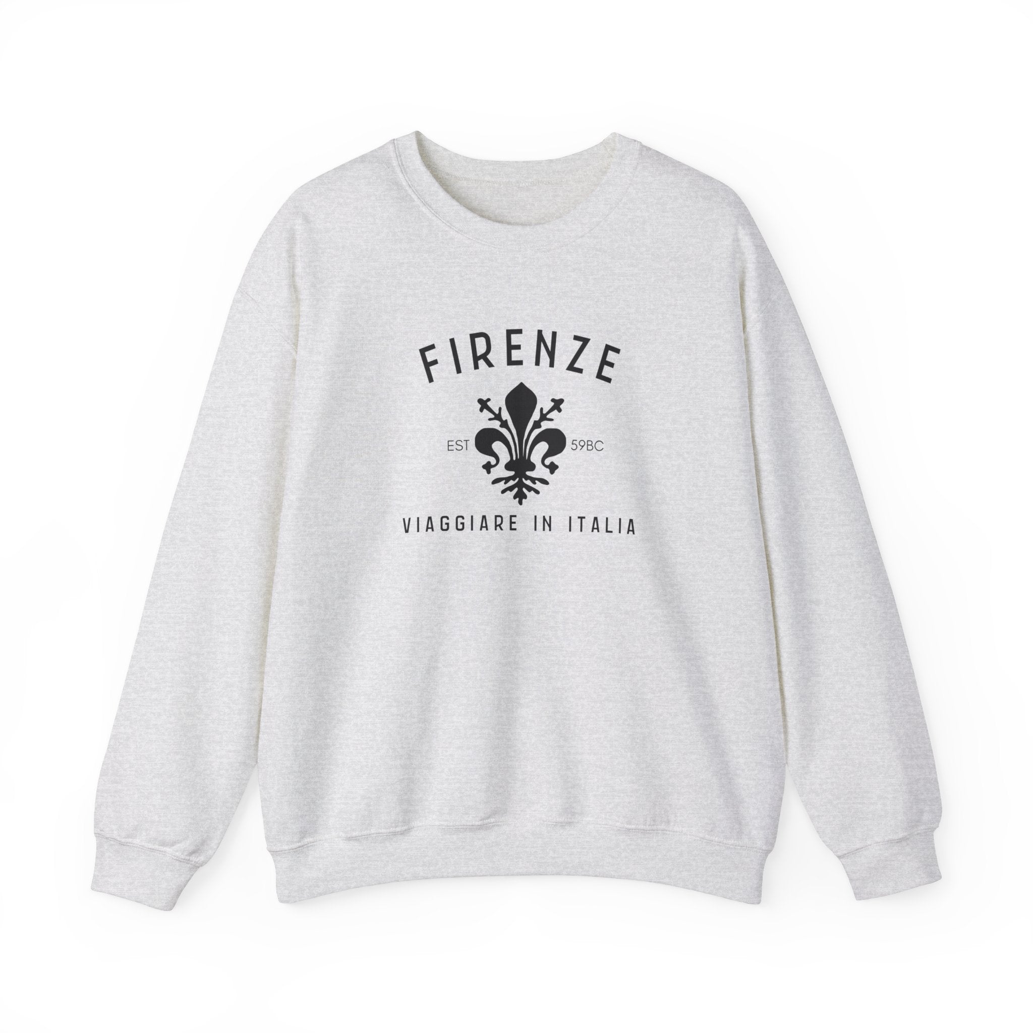 Florence Italy Sweatshirt, Firenze Italia, Italian European Vacation, Tuscan Travel Sweater, Italy Honeymoon, Minimalist Sweater, Plus Size