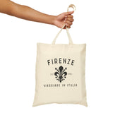 Firenze Italia Tote Bag, Florence Italy, Italian European Vacation, Travel Souvenir, Aesthetic Minimalist, Italian Destination Wedding Gift