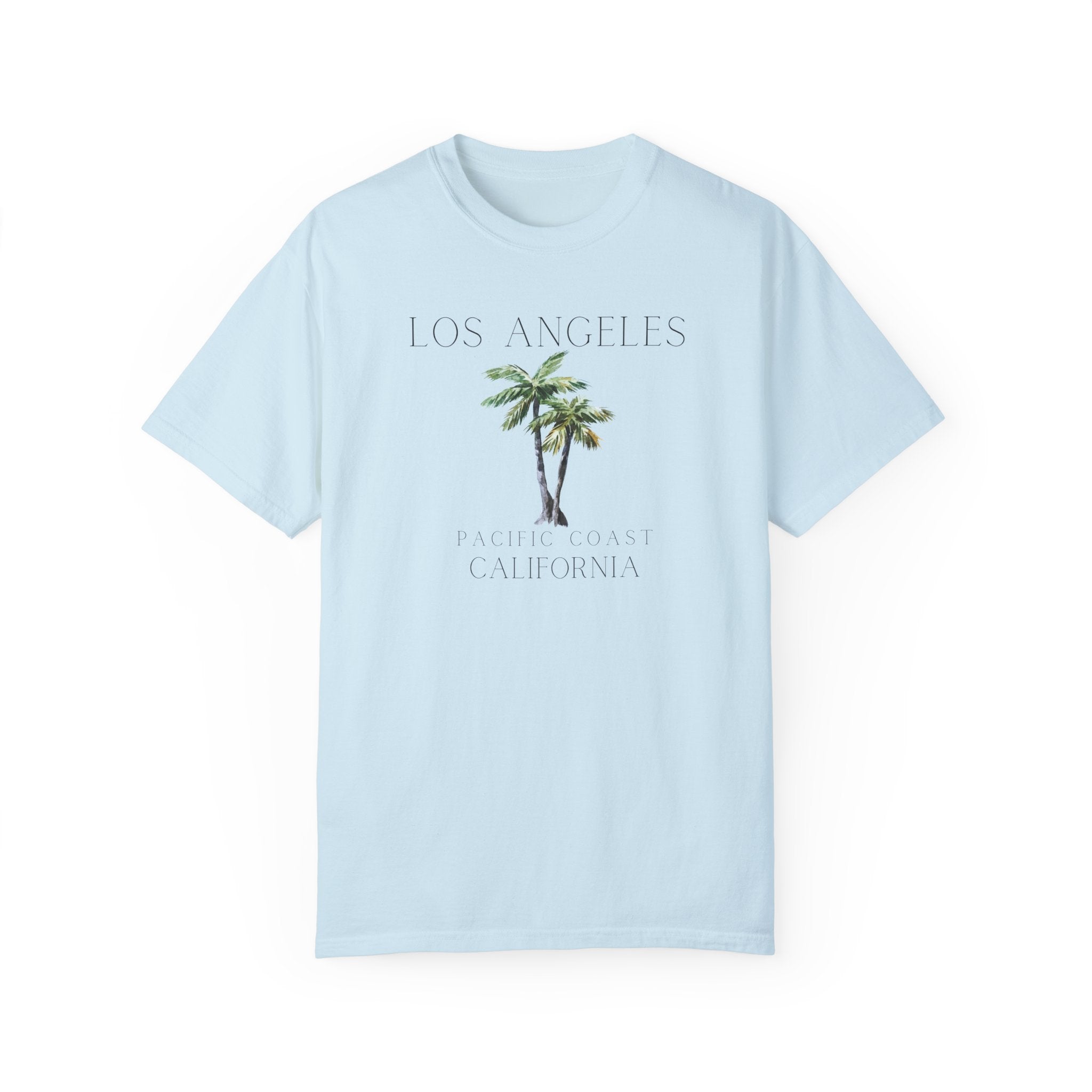 Los Angeles Pacific Coast California Palms Shirt, LA California, California Trendy Cute Aesthetic T-Shirt, Oversized Comfort Colors Tee