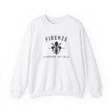 Florence Italy Sweatshirt, Firenze Italia, Italian European Vacation, Tuscan Travel Sweater, Italy Honeymoon, Minimalist Sweater, Plus Size