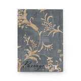 Vintage Floral Damask Lined Hardcover Journal