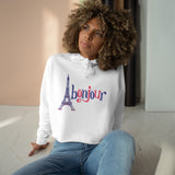 Bonjour Paris Crop Hoodie